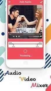 Audio Video Mixer : Add Music Into Video screenshot 3