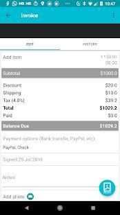 Invoice and Estimate Maker स्क्रीनशॉट 2