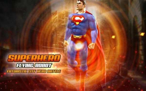 Flying Rope Superhero Crime City Rescue Mission screenshot 10
