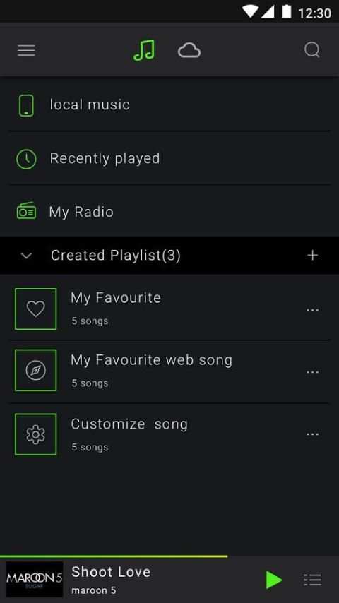 KeepVid Music Player Plus screenshot 2