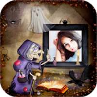 Halloween photo frames