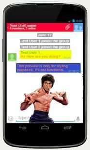 Bruce Lee Messenger Free Call screenshot 4