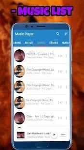 Music Player - HD Music Player 2019 स्क्रीनशॉट 6
