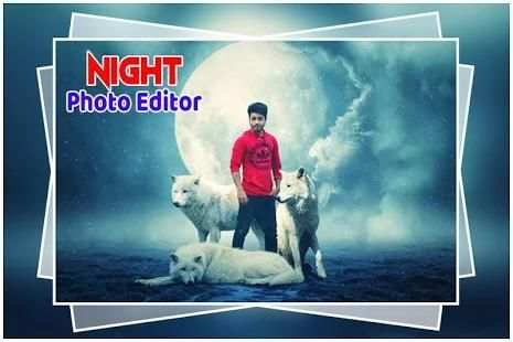 Night Photo Editor 2 تصوير الشاشة