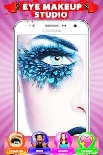 Eyelashes Photo Editor - Eye Makeup Studio screenshot 1