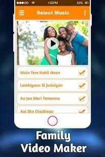 Family Video Maker स्क्रीनशॉट 2