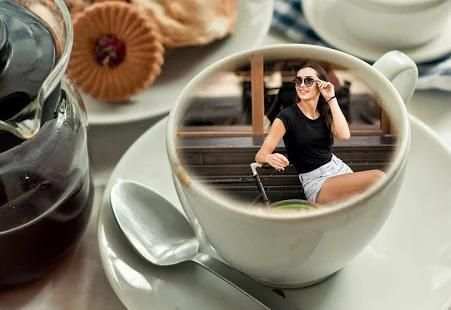 Coffee cup photo frames HD : Photo editor New screenshot 3