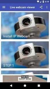 Live webcam viewer - Manual screenshot 3