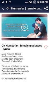 Oh humsafar full online song