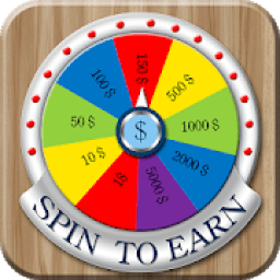 Spin to Earn - Earn Real Cash by Spinning Wheel आइकन