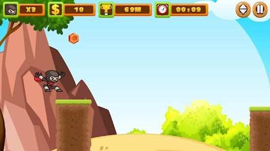 Ninja Run 3D Endless Ninja Running Game screenshot 2
