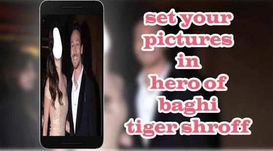 Baghi Frame Baghi 2 -Tiger Shroff-Photoeditor screenshot 1