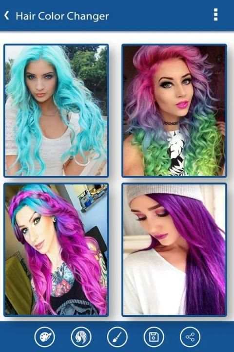 Hair Color Changer Effect screenshot 6