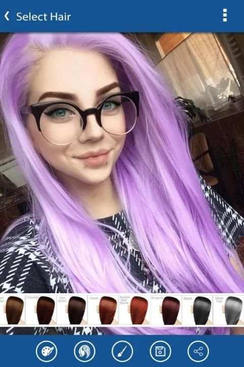 Hair Color Changer Effect screenshot 3