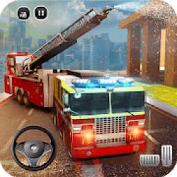 * Rescue Fire Truck Simulator Driving School 2018