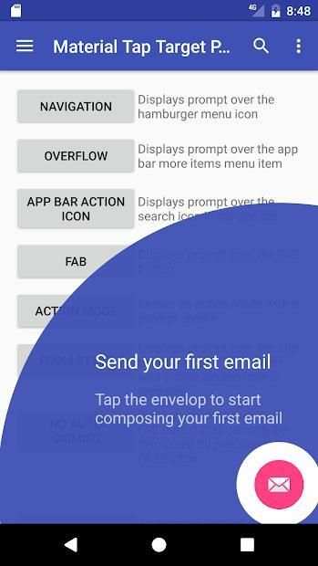 Material Tap Target Sample screenshot 11