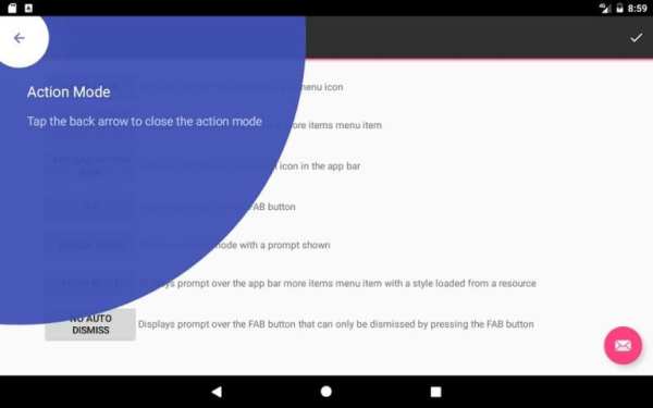Material Tap Target Sample screenshot 1