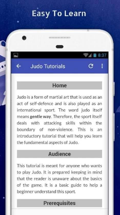 Tutorials for Judo Offline screenshot 4