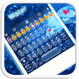 ikon Water Emoji Keyboard Theme