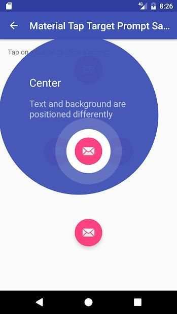 Material Tap Target Sample screenshot 8