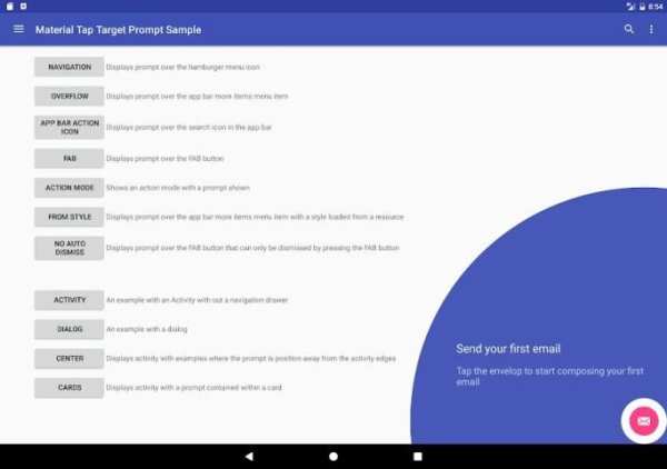 Material Tap Target Sample screenshot 6