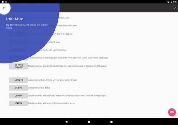 Material Tap Target Sample screenshot 4
