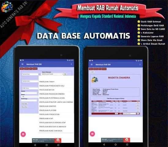 Membuat RAB Rumah Automatis скриншот 3