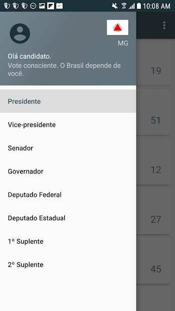 ELEIÇÕES 2018 - INFORMAÇÕES DOS CANDIDATOS скриншот 3