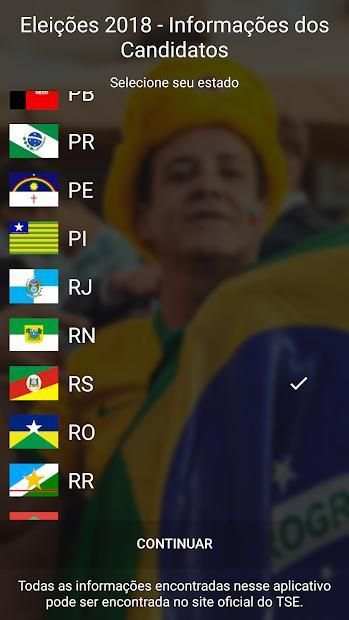 ELEIÇÕES 2018 - INFORMAÇÕES DOS CANDIDATOS скриншот 4