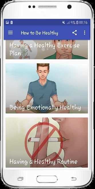 How to Be Healthy screenshot 1