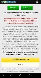 Free Bitcoin Wallet, Faucet, Lottery and Dice! 1 تصوير الشاشة