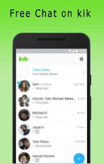 Kk Messenger & Calls for kik screenshot 1