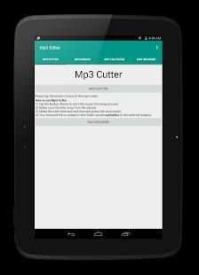 Mp3 Editor, Cutter & Merger स्क्रीनशॉट 7