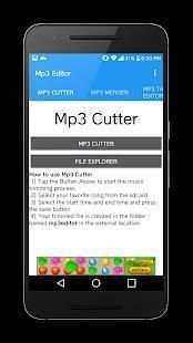 Mp3 Editor, Cutter & Merger स्क्रीनशॉट 14