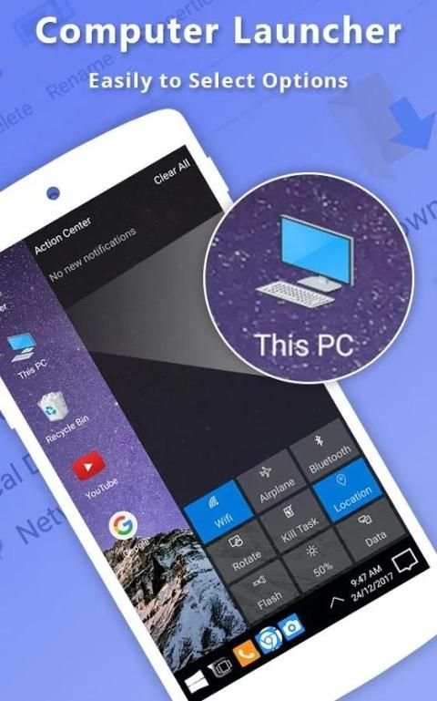 Windows 10 Computer Launcher For Android screenshot 1