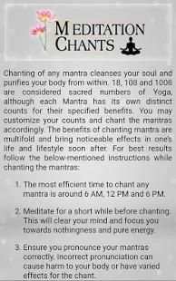 Meditation Chants screenshot 1