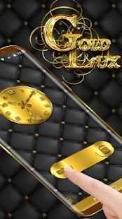 Gold Lux Launcher Theme screenshot 2