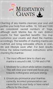 Meditation Chants screenshot 7