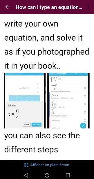 Guide PhotoMath स्क्रीनशॉट 4