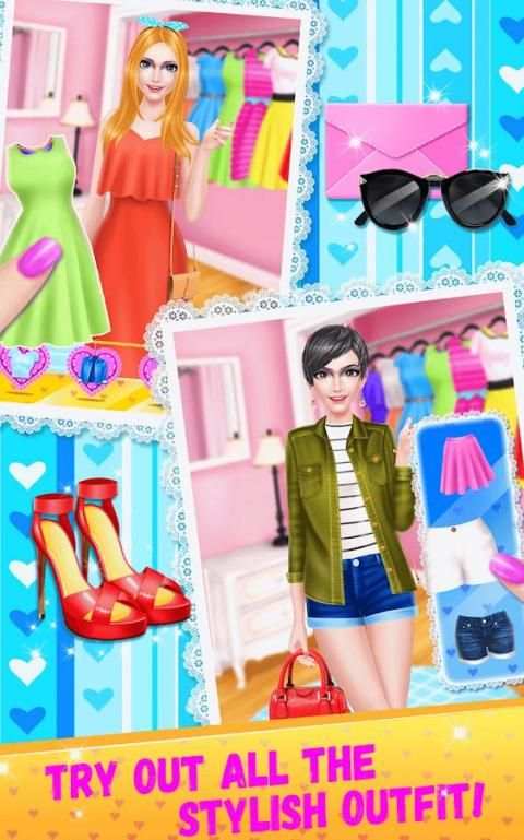 Geek to Chic School Girl Salon screenshot 2