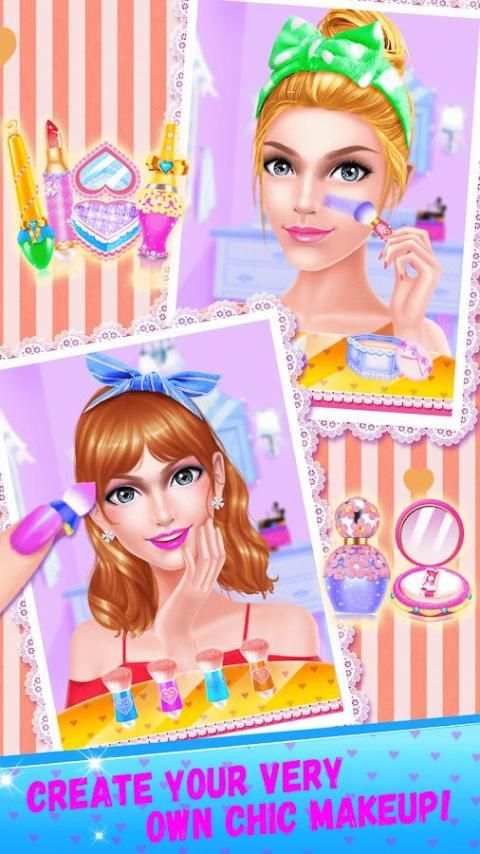 Geek to Chic School Girl Salon screenshot 13