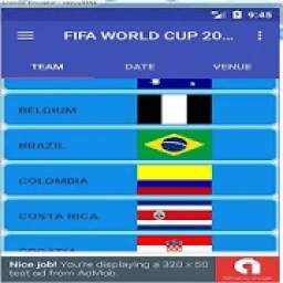 Offline Fifa World Cup Fixtures 2018