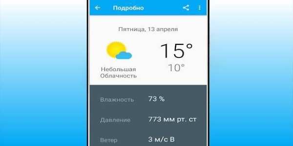 Прогноз погоды screenshot 3