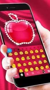 Tema Keyboard Noble PhoneX OS11 Apple screenshot 2