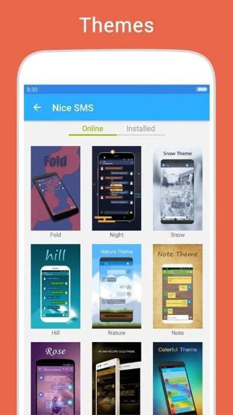 Nice Messenger SMS screenshot 2