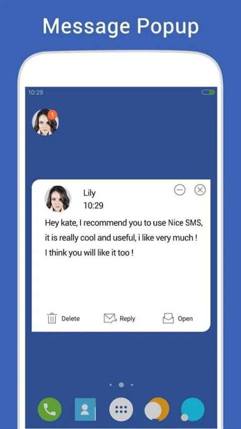 Nice Messenger SMS screenshot 5