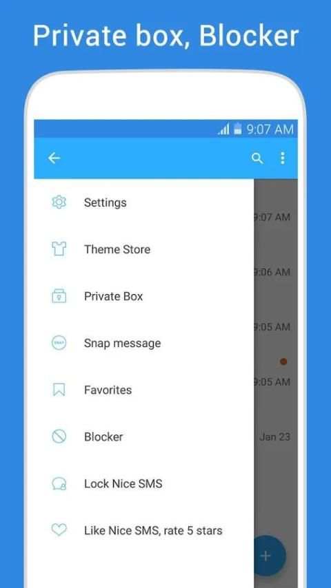 Nice Messenger SMS screenshot 4