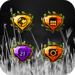 Colorful Diamond Candy Icon Pack आइकन