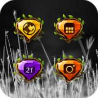 Colorful Diamond Candy Icon Pack