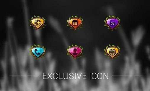 Colorful Diamond Candy Icon Pack screenshot 1